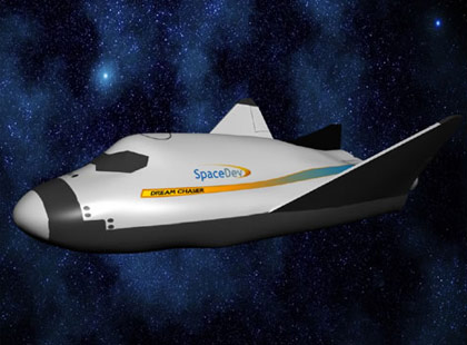 Dream Chaser. (Image: Sierra Nevada Corp./NASA.)