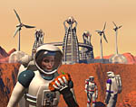 2009 Space Settlement Art Contest Life on Mars Philip Kalvan