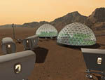 2009 Space Settlement Art Contest Martian Evening Timothy Hodge