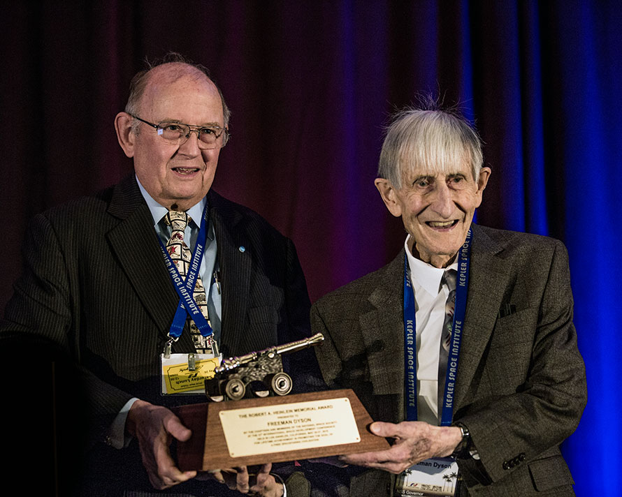 Freeman Dyson at ISDC 2018