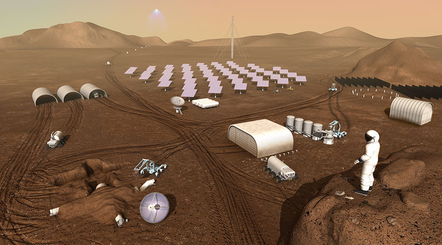 Mars base