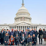 NSS members participating in a March Storm visit to legislators in Washington DC