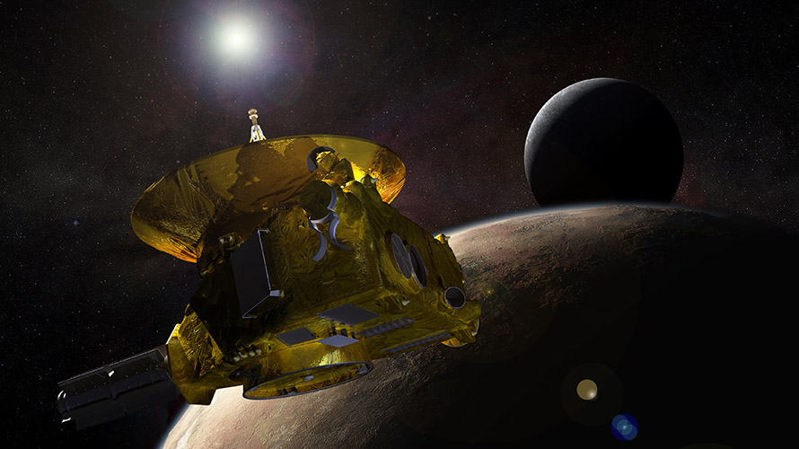 New Horizons mission artist conception