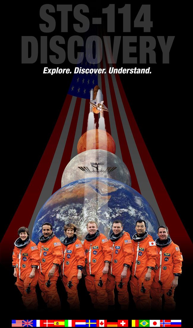 STS 114 Poster